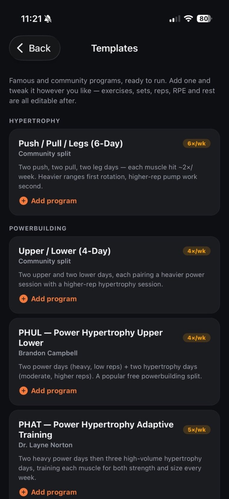 Crucible — library of ready-to-run program templates